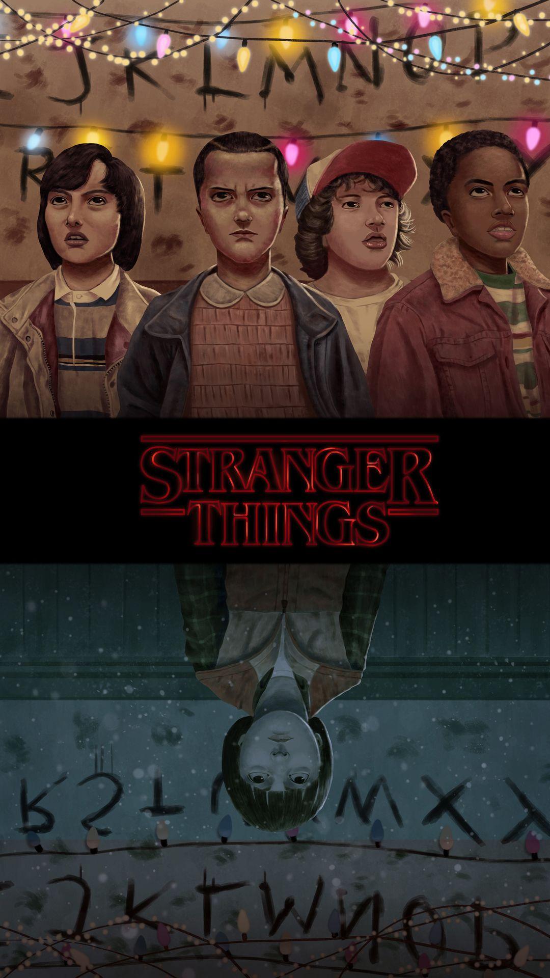 Stranger Things Season 2 FanArt iPhone 6s, 6 Plus, Pixel