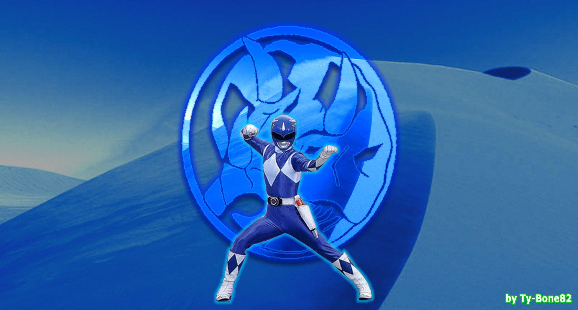 Power Rangers 2017 Blue Ranger Wallpaper