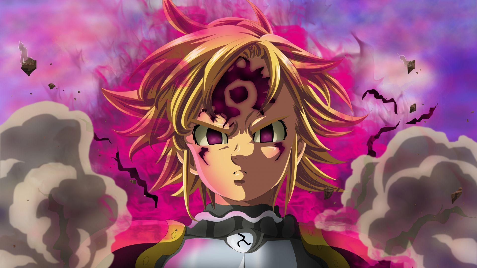 Download wallpapers of Meliodas, Seven Deadly Sins, Anime,