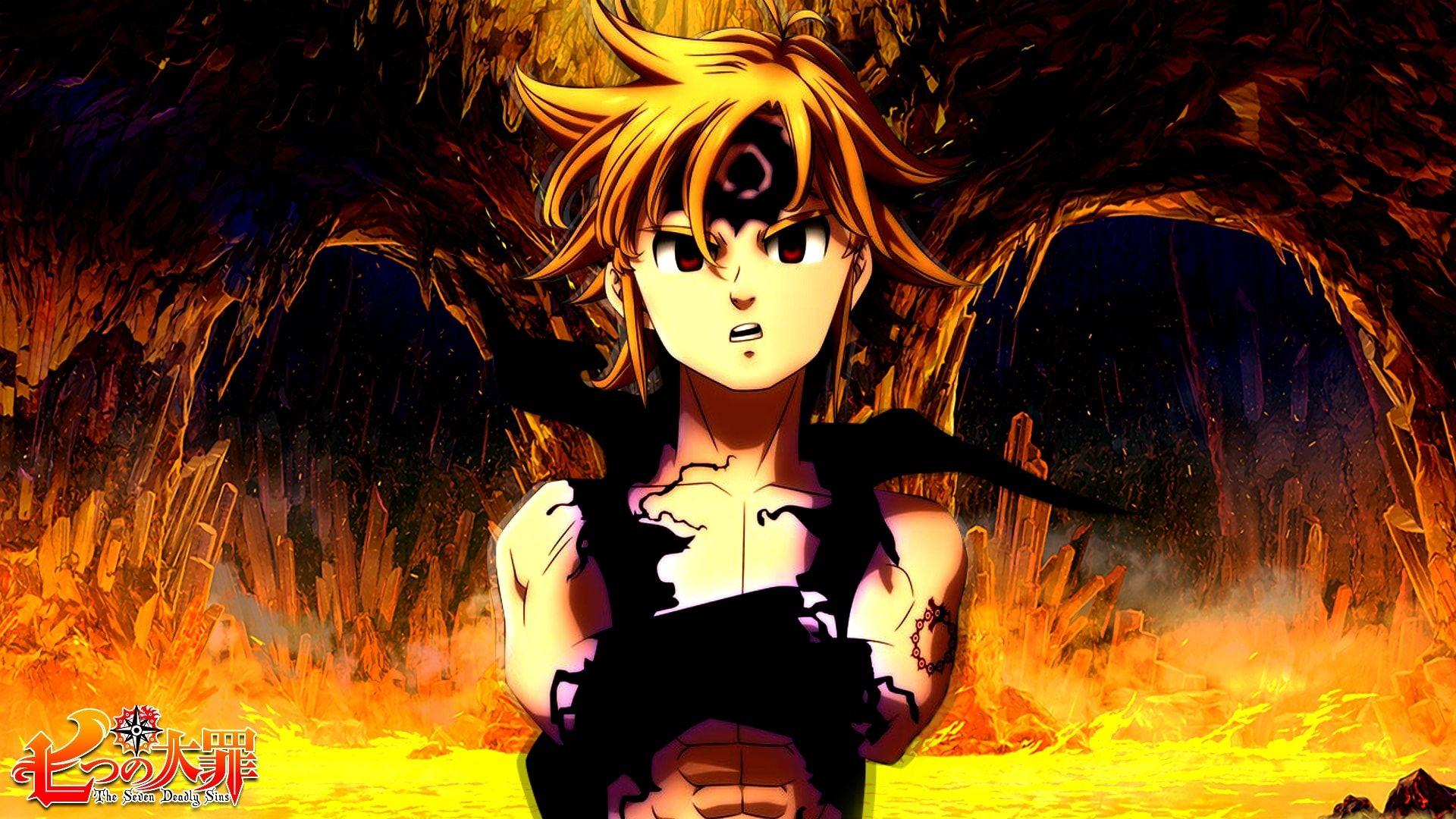 Wallpaper Meliodas, Anime, The Seven Deadly Sins Desktop Picture