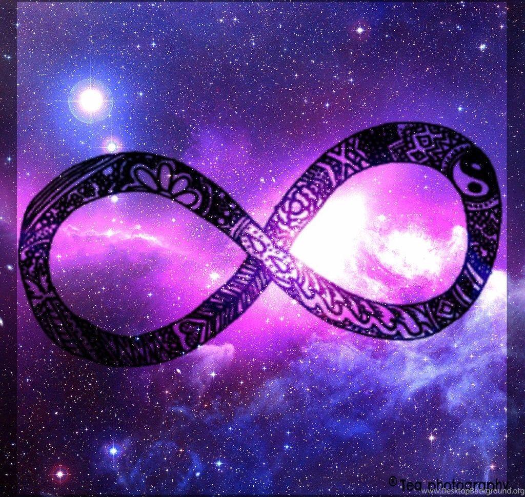 Infinity Sign Wallpaper Galaxy Image Desktop Background