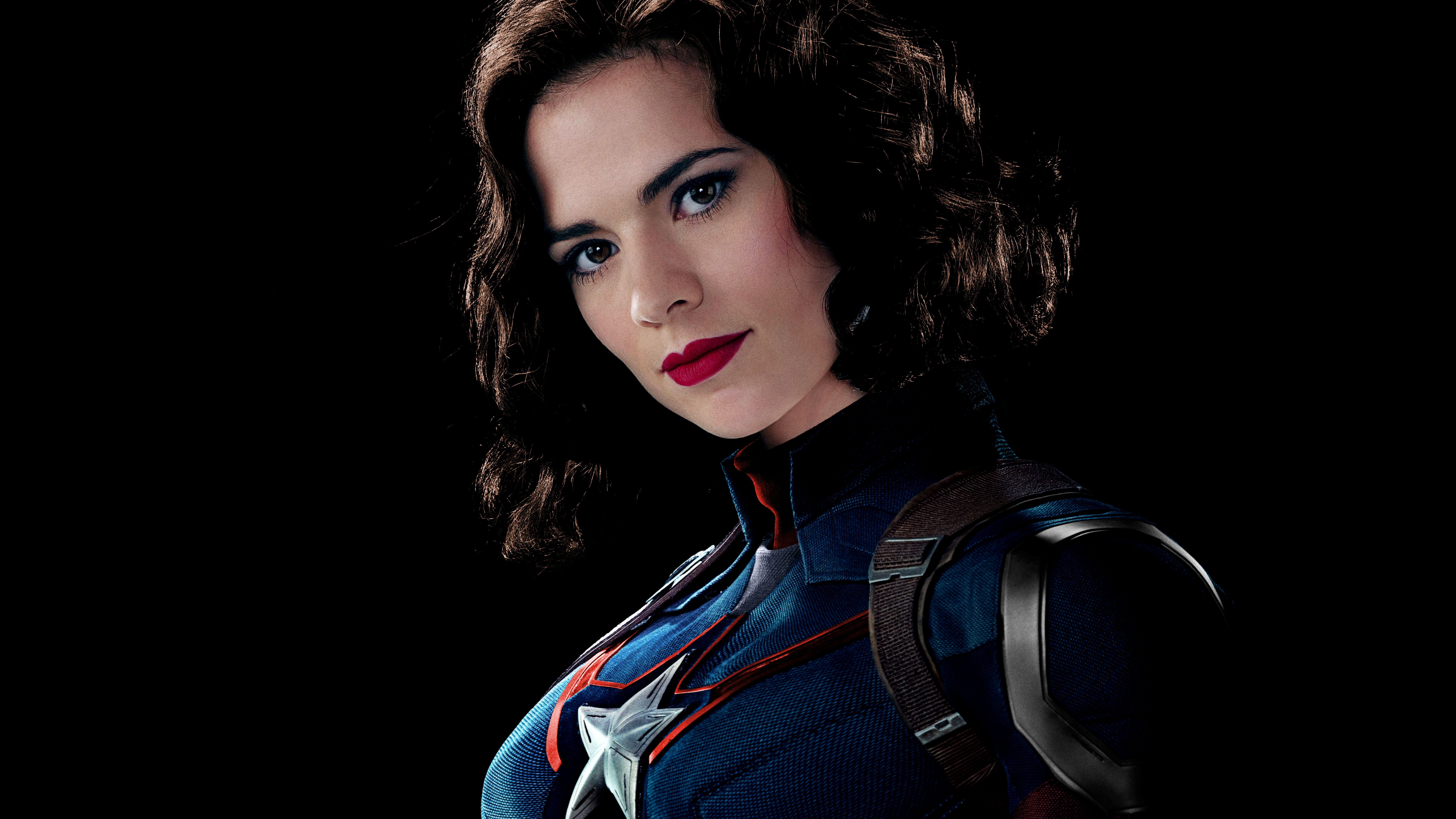 Wallpaper Peggy Carter, Hayley Atwell, Captain America, Marvel