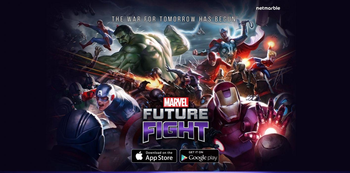 MARVEL FUTURE FIGHT action fighting arena superhero gero 1mff