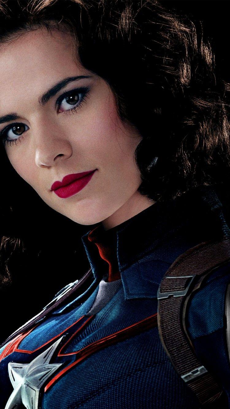Download 750x1334 Captain America, Peggy Carter Wallpaper