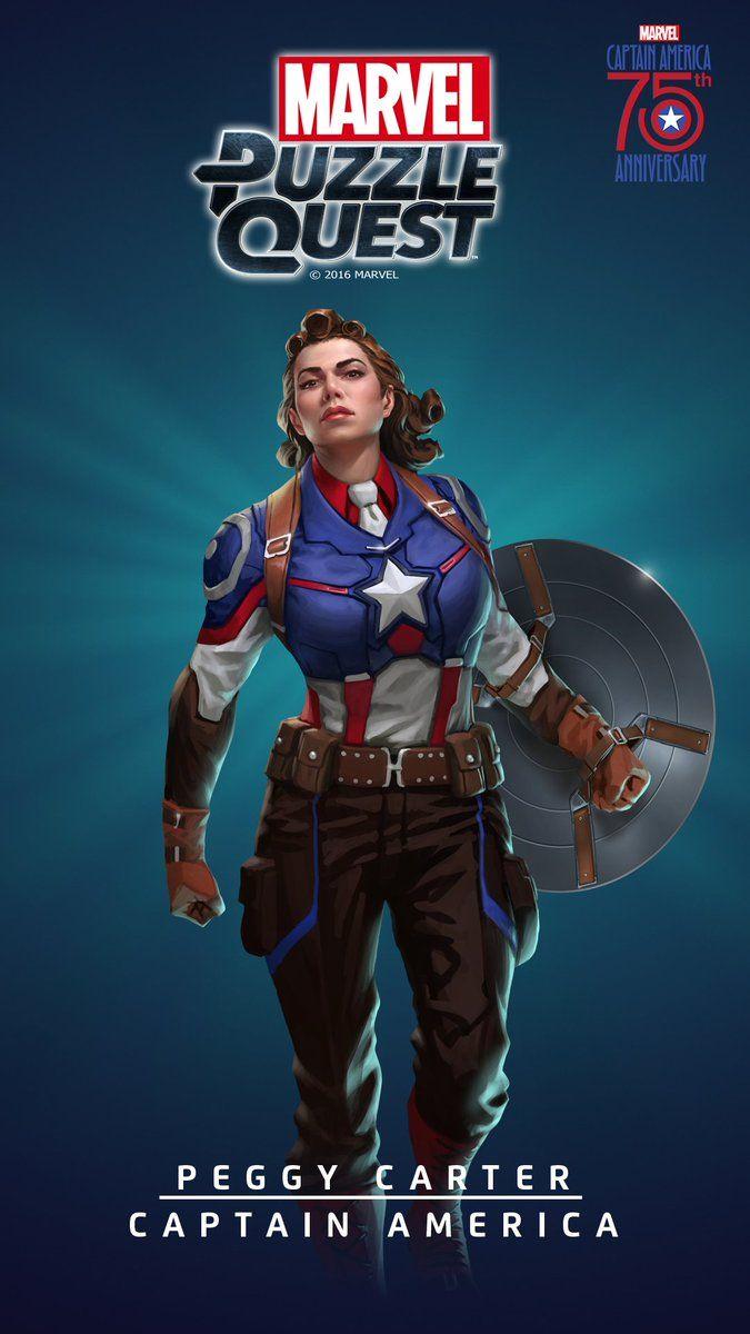 Marvel Puzzle Quest off the strength of Peggy