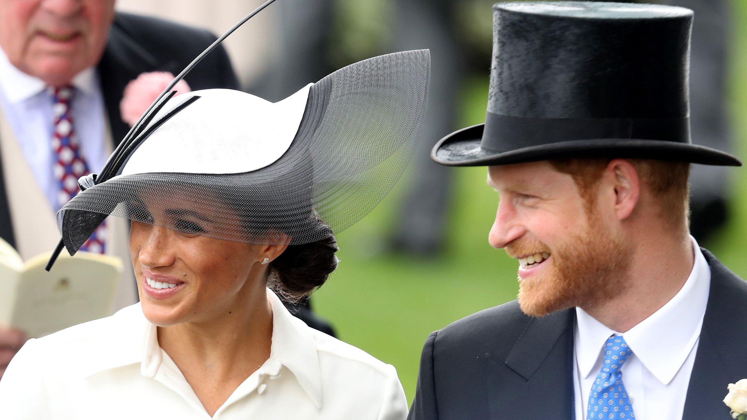 Former Meghan Markle Arrives At Royal Ascot On 1 Month Wedding