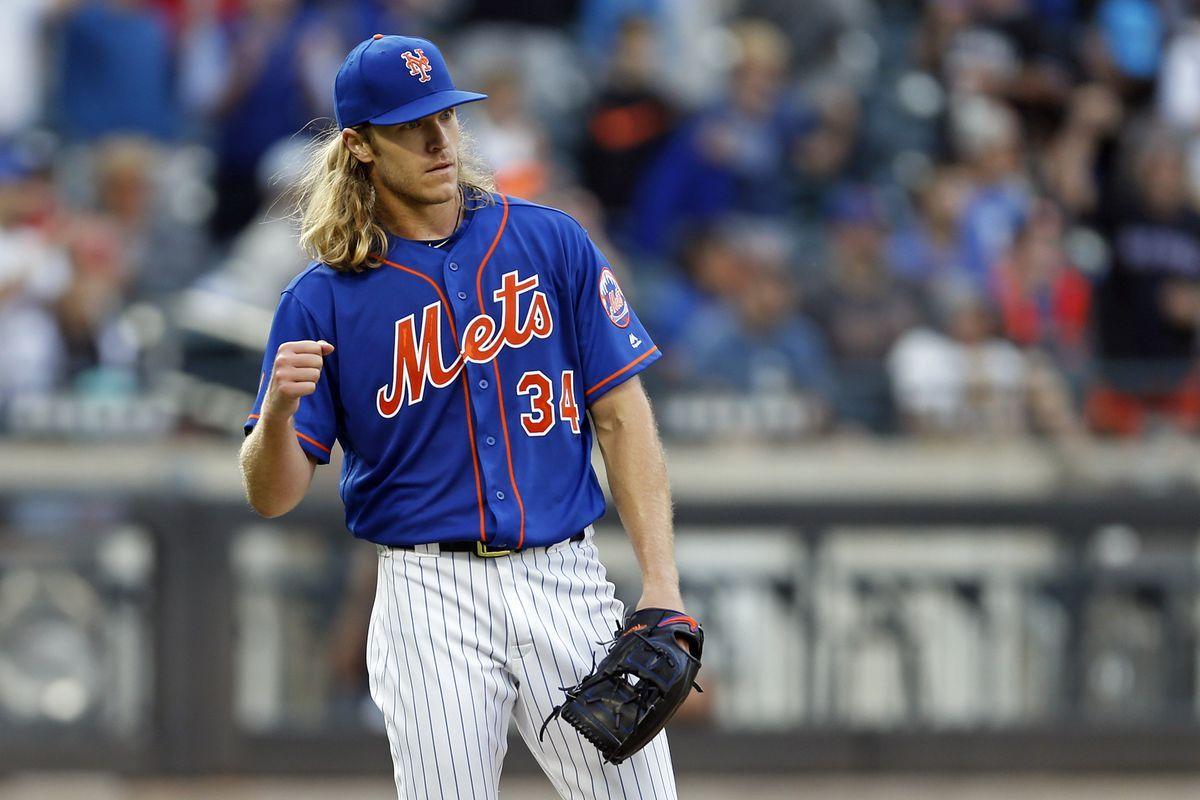 Milwaukee Brewers showing interest in acquiring Noah Syndergaard