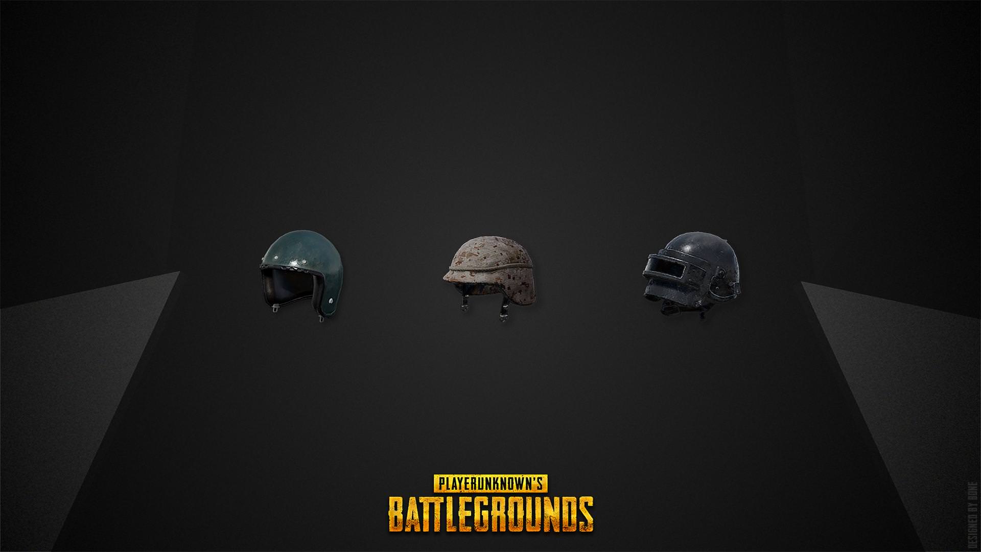 PUBG Helmets Wallpaper