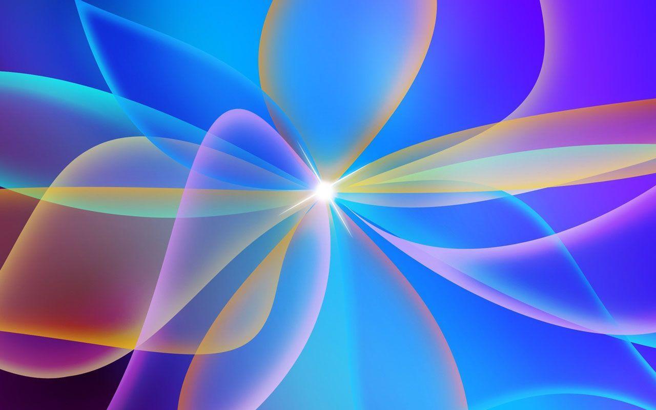 Colorful Curves Wallpaper. Art work. Curves