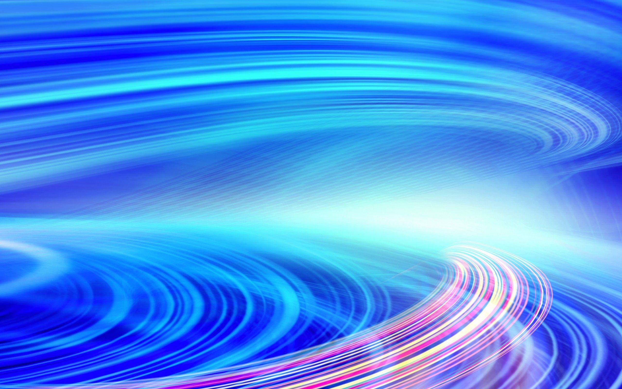 Abstract Blurred Blue Lines Curves Wallpaper and Free Stock