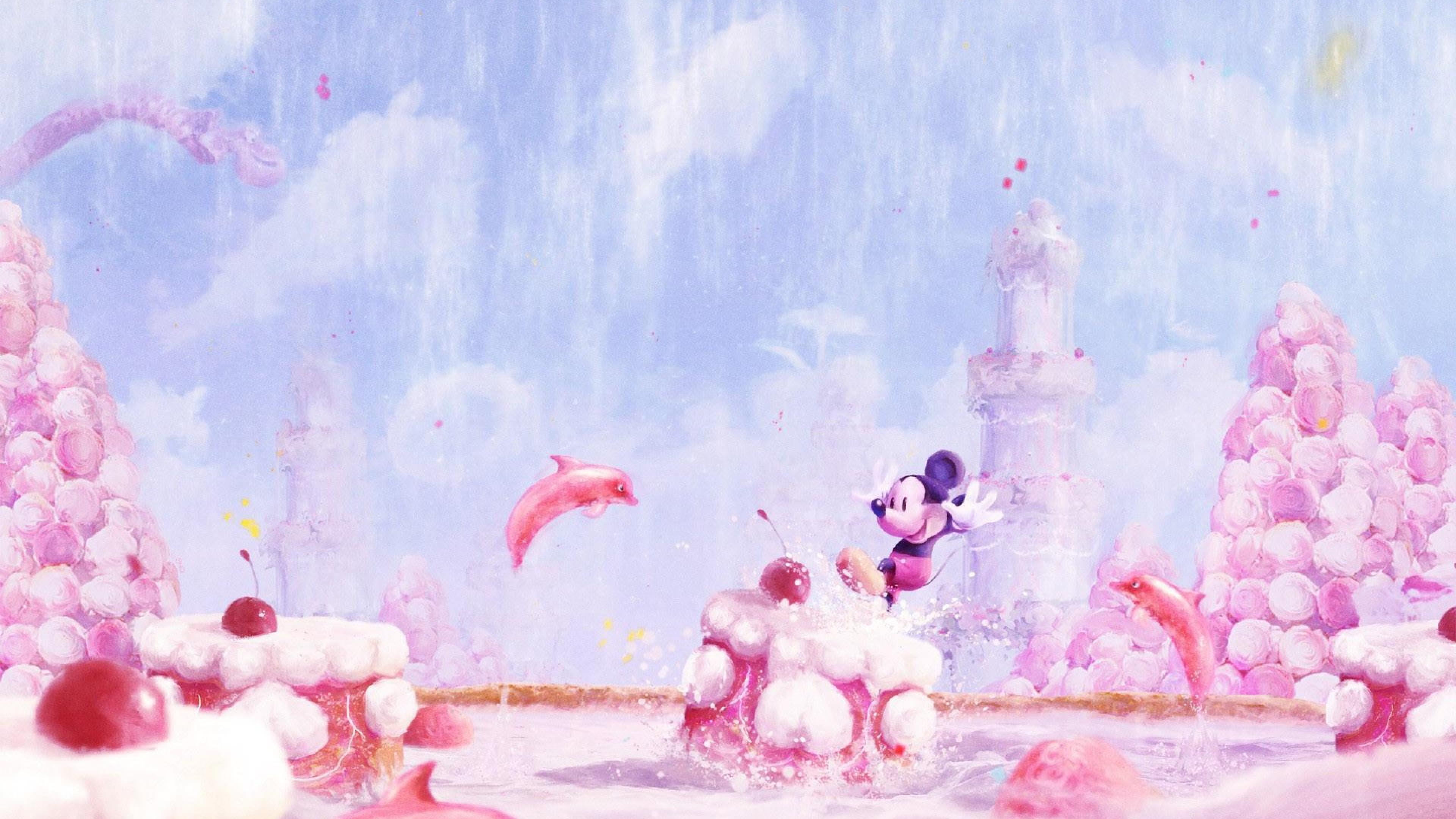 Mickey Candy Mickey mouse in candy land Artistic Mouse HD Wallpaper