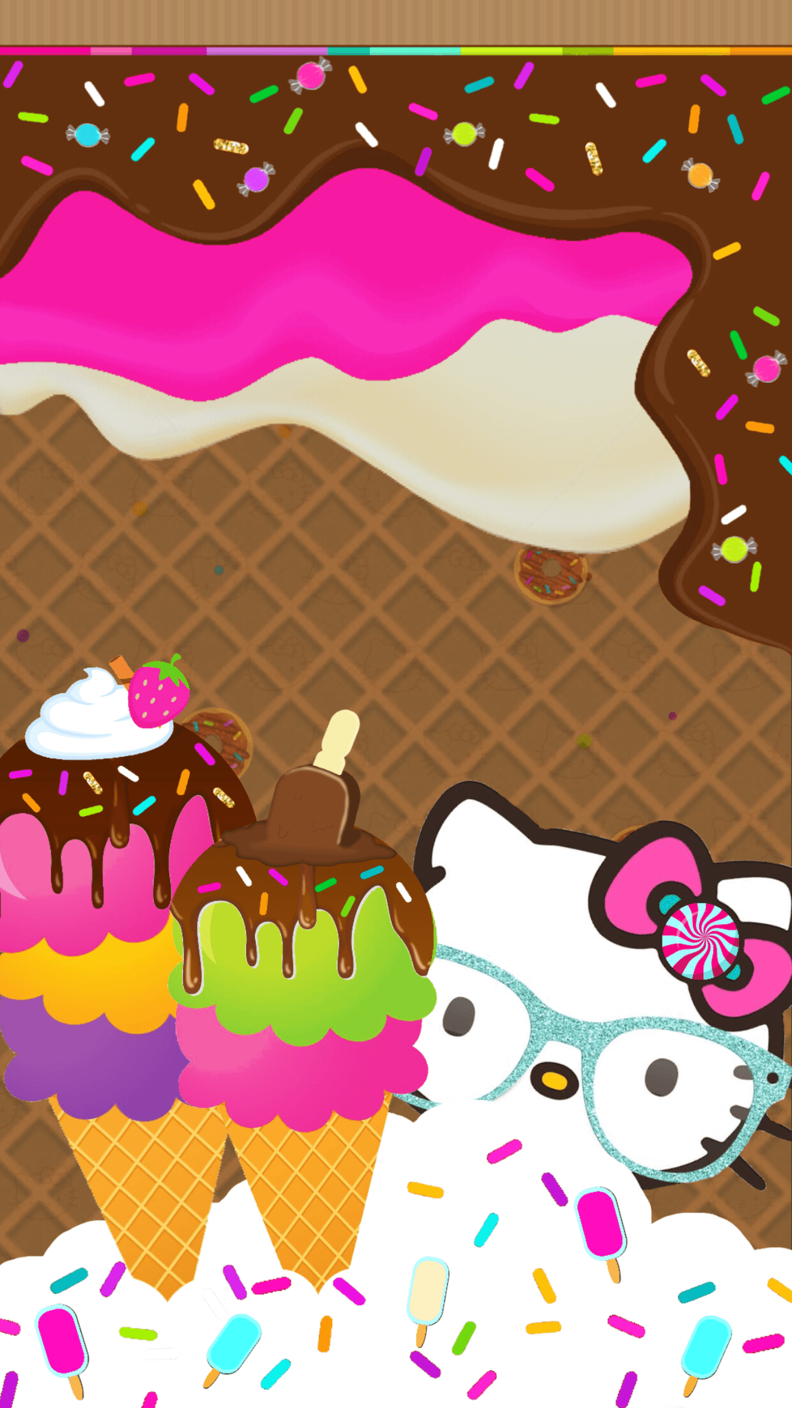Dropbox Candyland. hello kitty. Hello