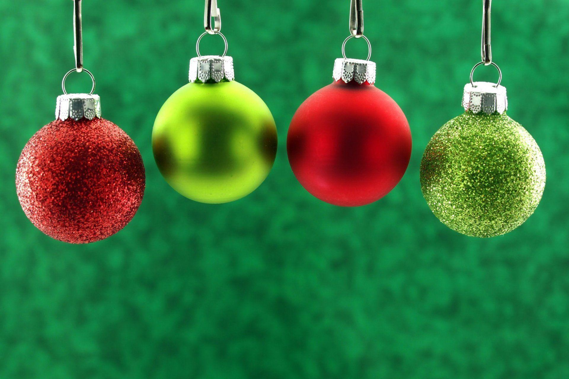 Picture of Red And Green Holiday Background