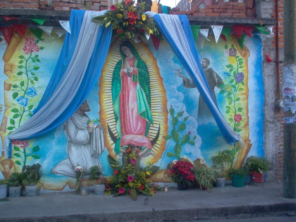 Christmas in México–La Virgen de Guadalupe