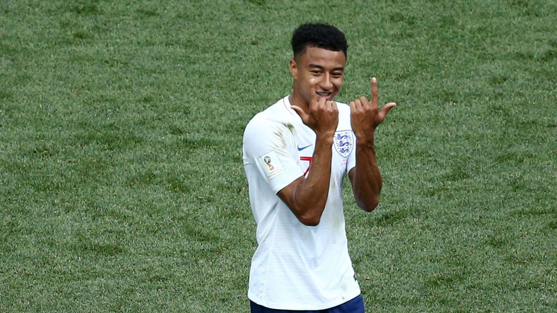 Jesse Lingard scores his first World Cup goal as England thrash