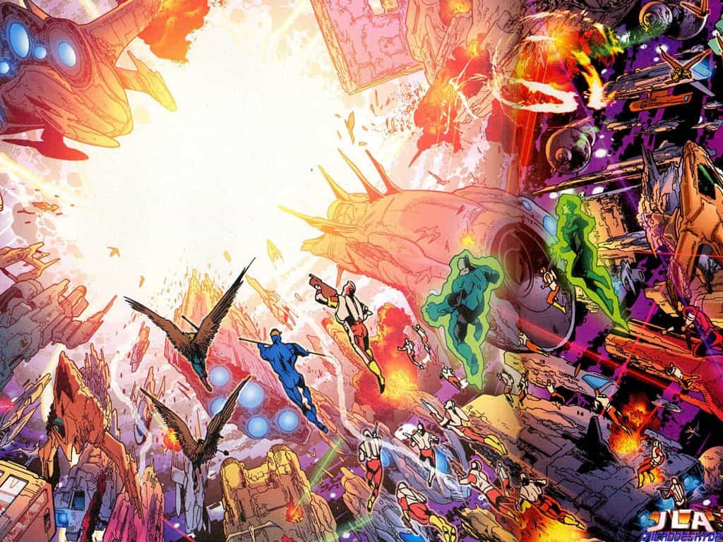 Infinite Crisis Comic Wallpaper