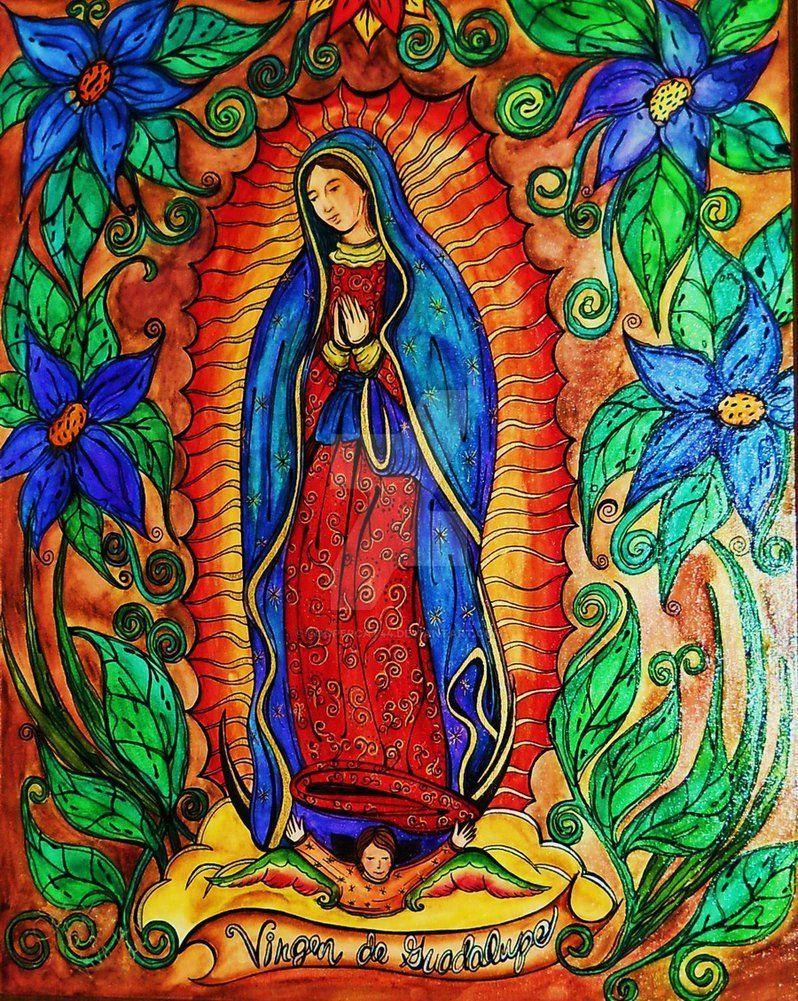 Virgin Of Guadalupe And Mexican Flag Vector Illustration Royalty Free SVG  Cliparts Vectors And Stock Illustration Image 159923046