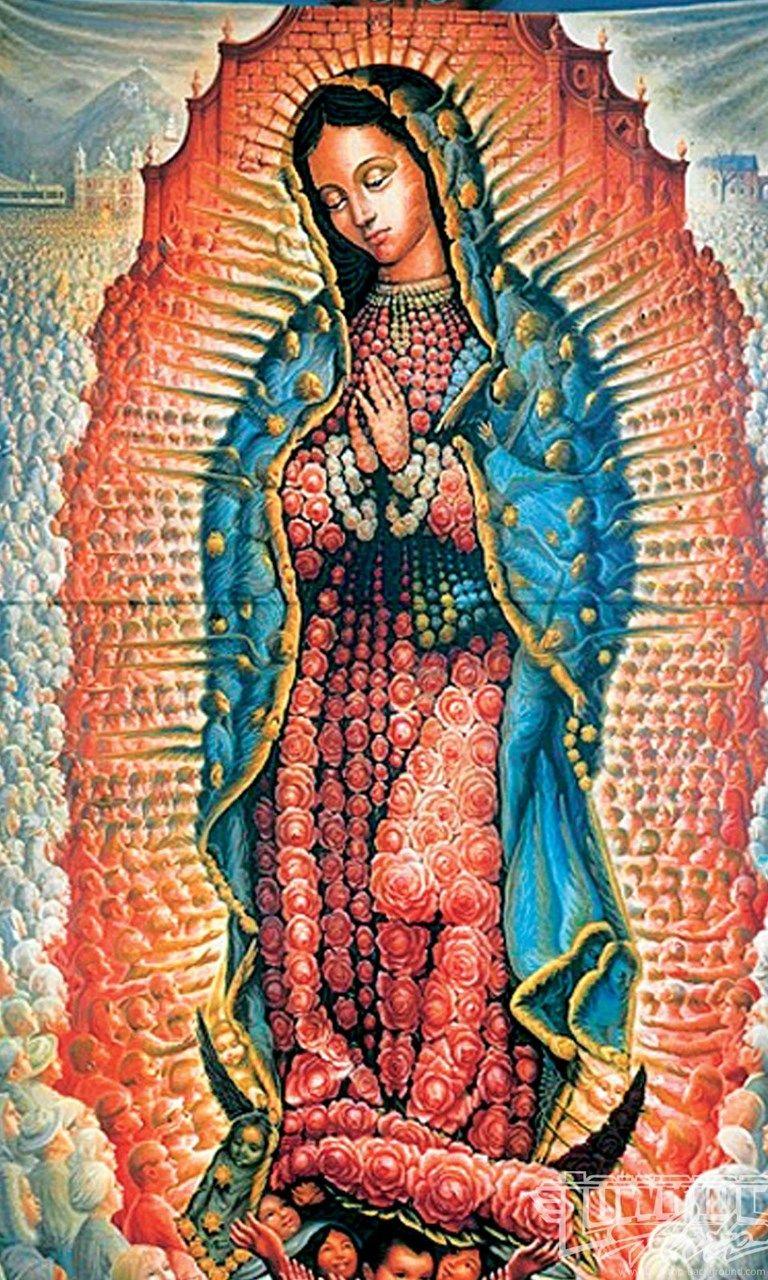 Image Result For La Rosa De Guadalupe Caricaturas Christmas  La Virgen De  Guadalupe Animada  Free Transparent PNG Clipart Images Download