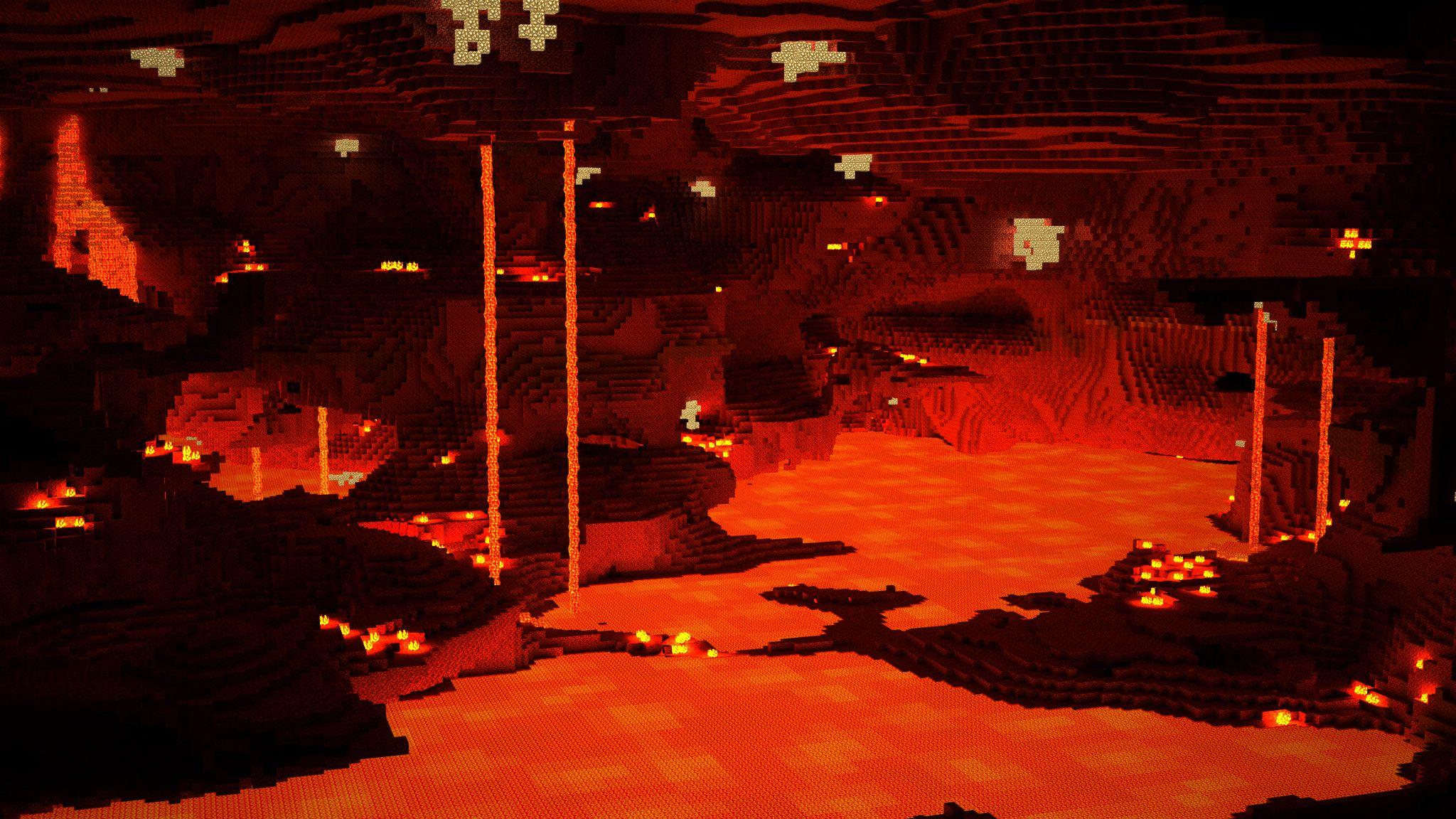 The Nether. Minecraft: Xbox 360 Edition