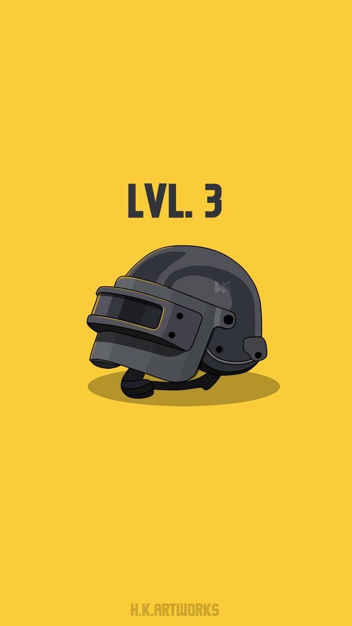 Pubg Lvl3 Helmet Wallpaper
