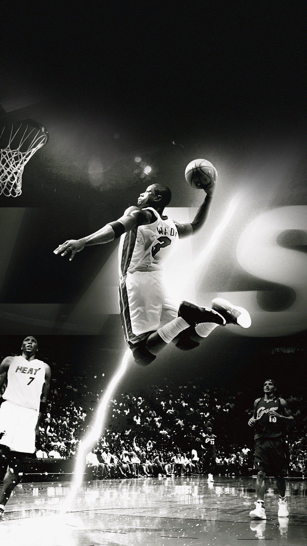 NBA Dunk Wallpaper for iPhone X, 6