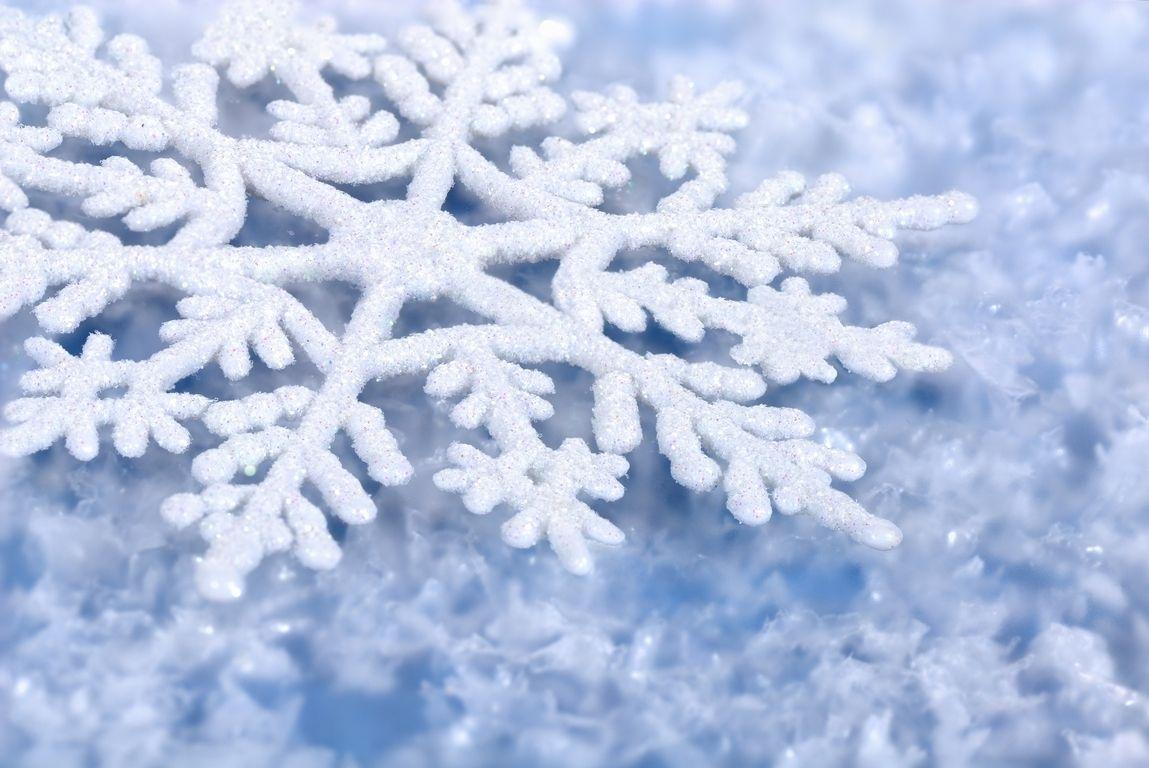 Winter image Winter snow flakes HD wallpaper and background photo
