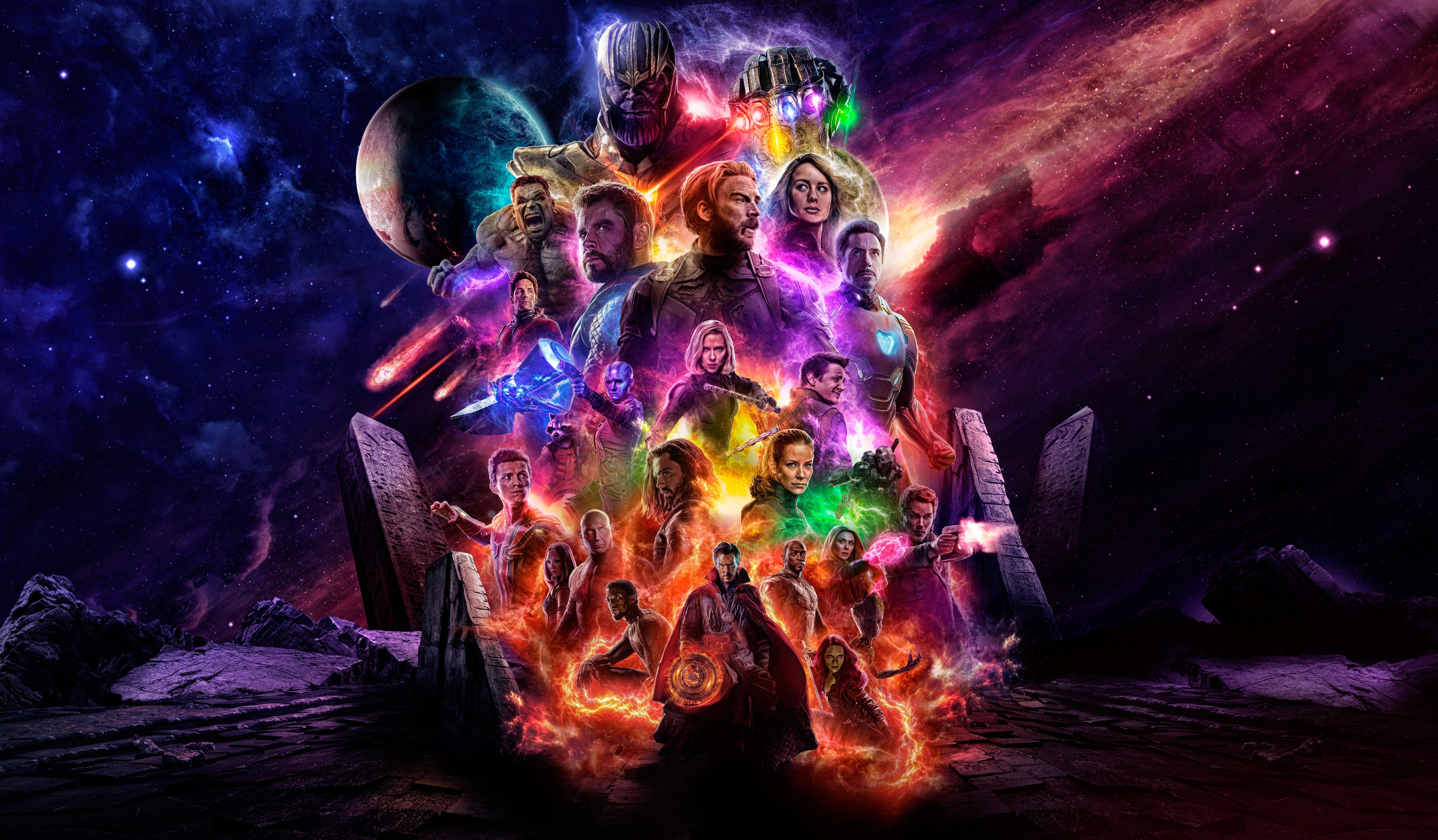 Avengers 4 Offical Poster Artwork 2019 5k, HD Movies, 4k Wallpaper