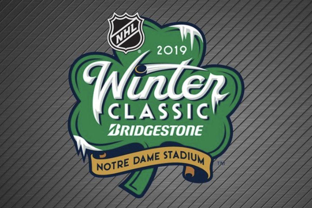 Blackhawks Unveil 2019 Winter Classic Logo For Game At Notre Dame