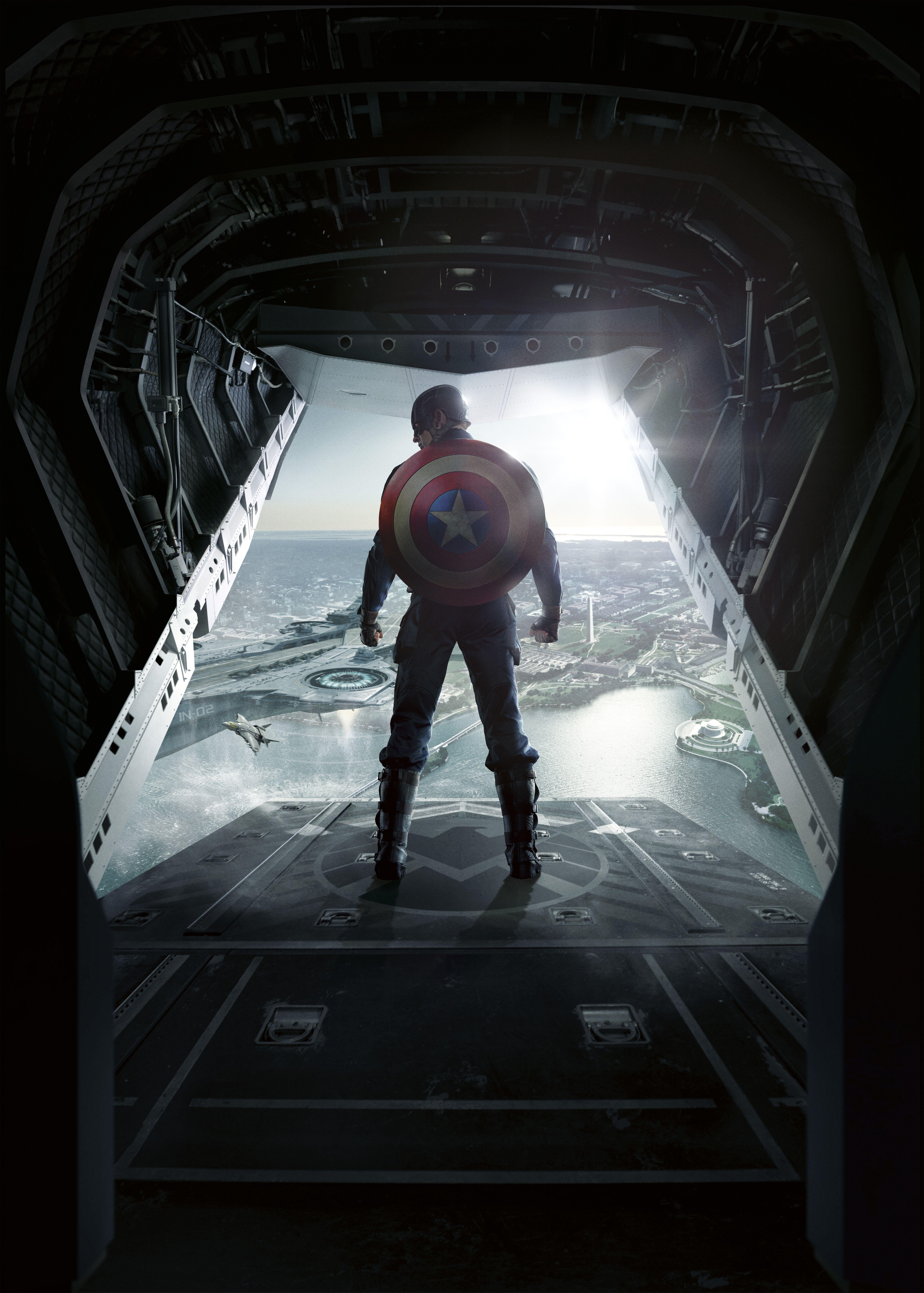 Wallpaper Captain America, The Winter Soldier, HD, 5K, Movies