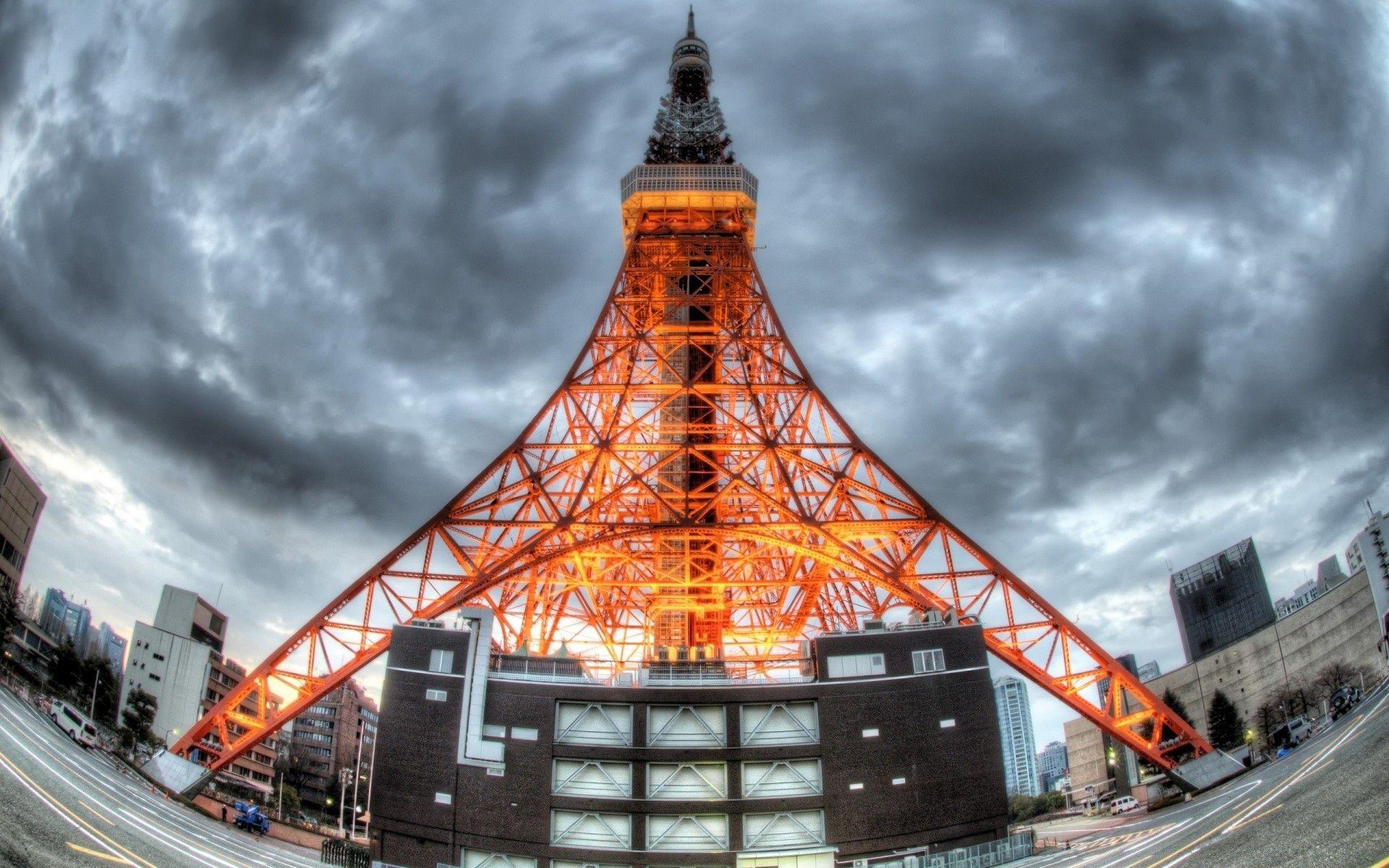 Tokyo Tower, Japan. iPhone wallpaper for free