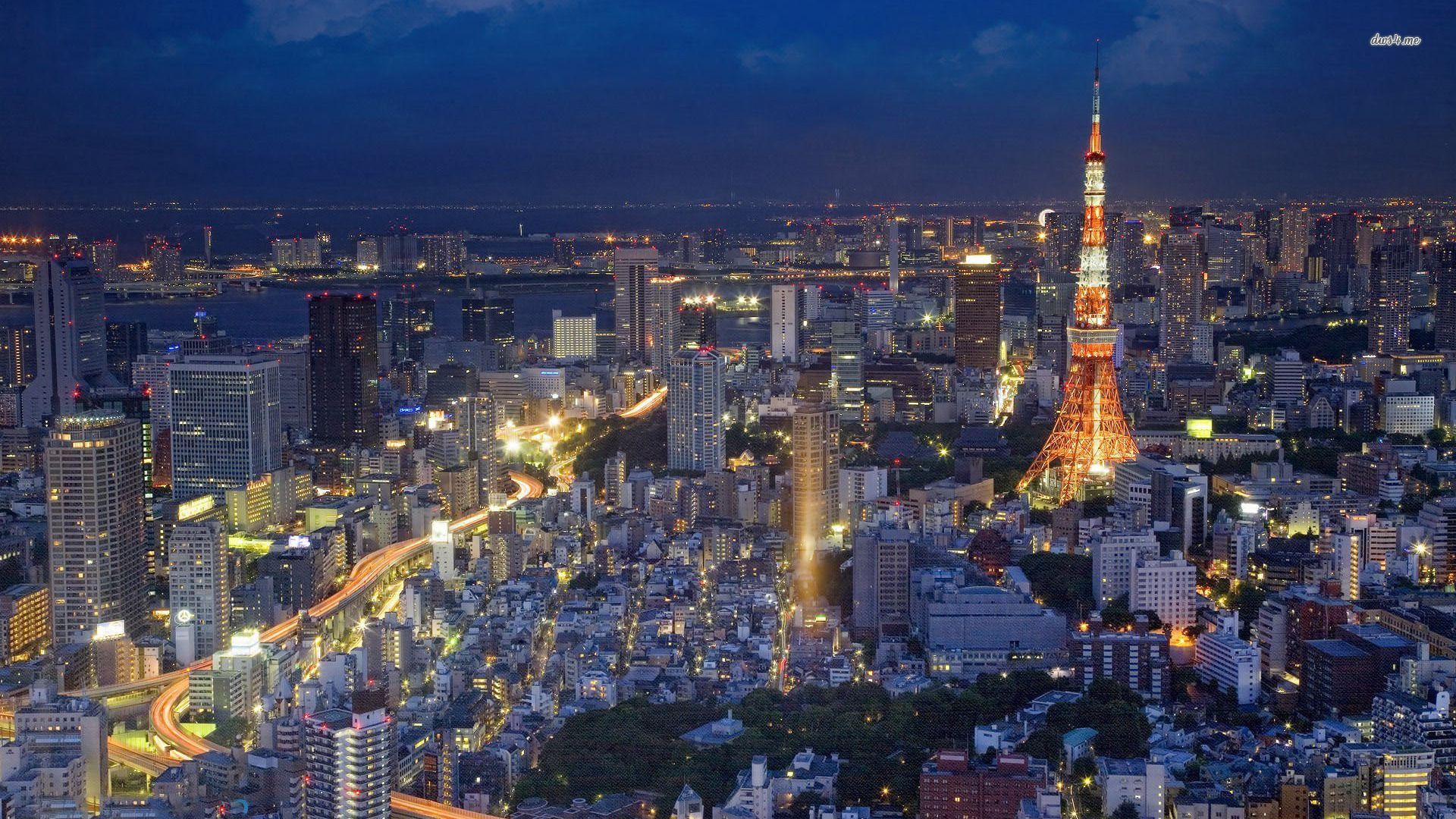 Tokyo Tower HD Wallpaper, Background Image