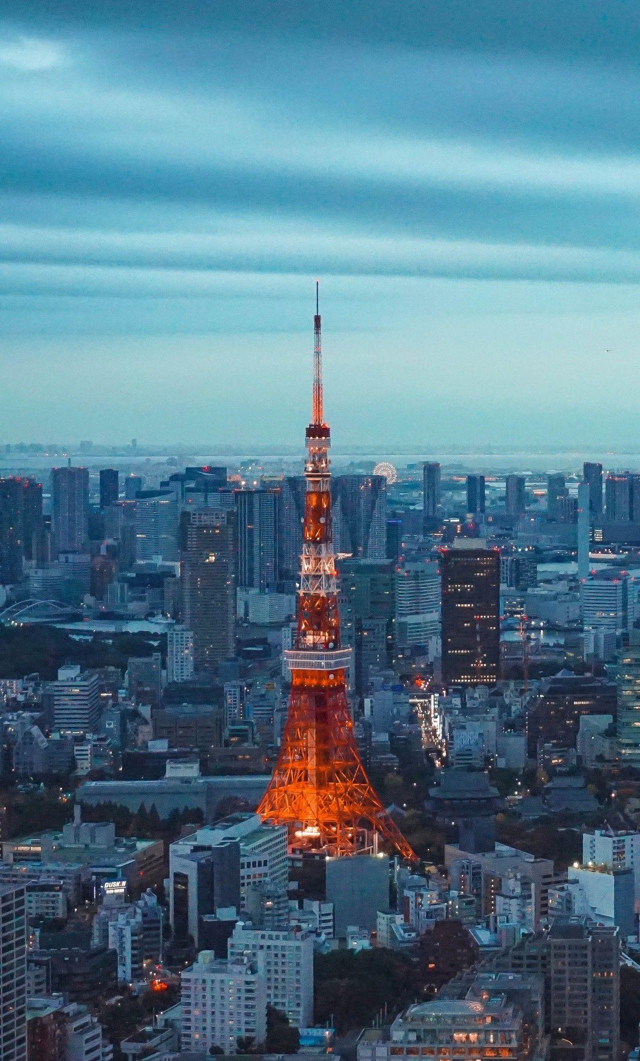 Tokyo Tower iPhone HD 4k Wallpaper, Image