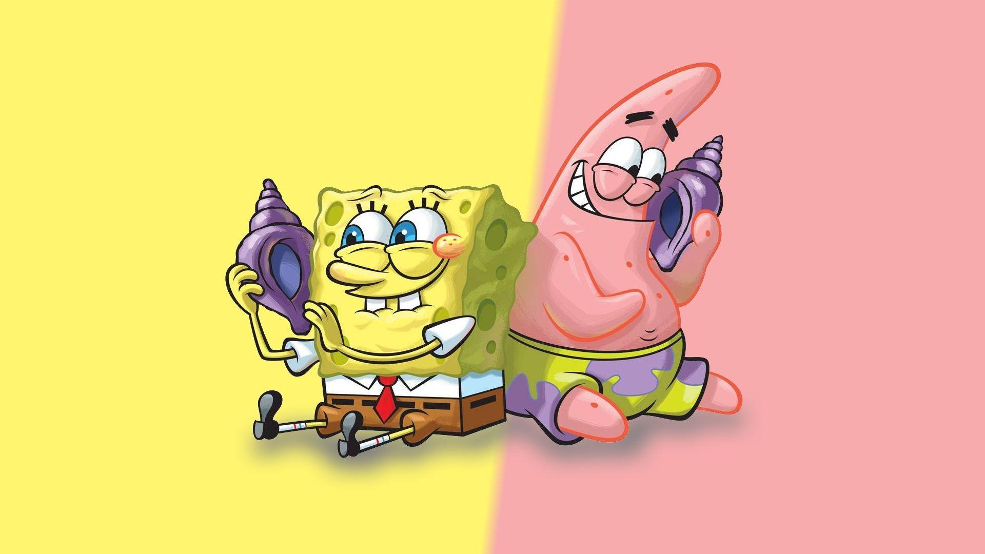 Nếu bạn là fan của Spongebob và Patrick, hãy xem hình ảnh này nhé! Họ đang cùng nhau tạo nên những khoảnh khắc hài hước và đầy thú vị. Chắc chắn bạn sẽ yêu thích bộ ảnh này!