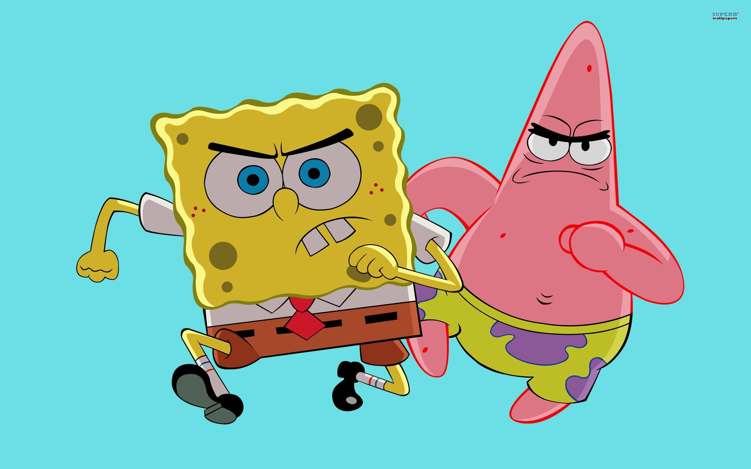SpongeBob and Patrick wallpaper. Friendship is Forever