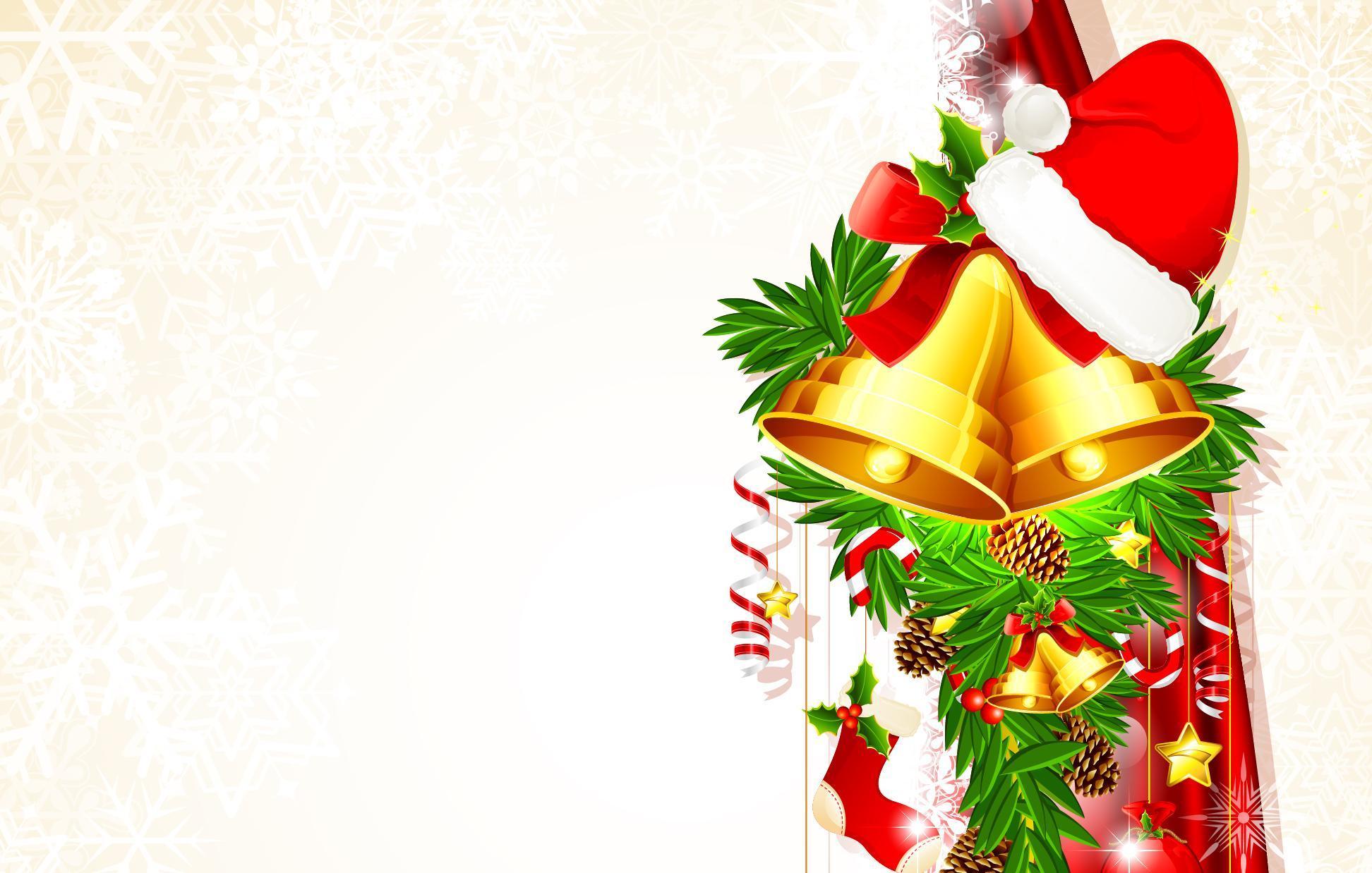 Christmas Bells Wallpaper HD Background for Your Computer Screen