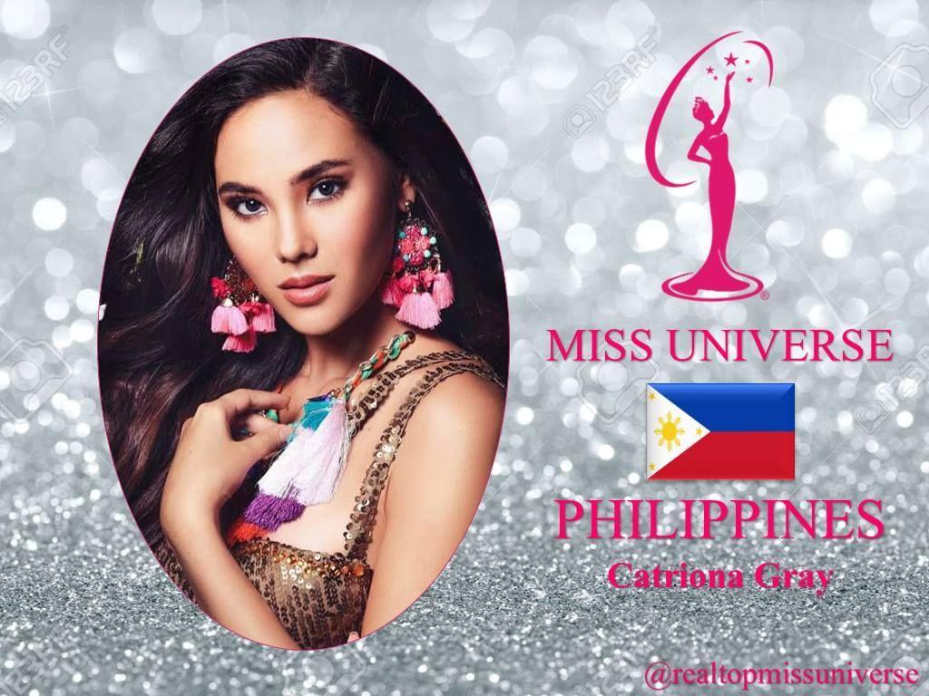 Catriona Gray Miss Universe 2018 contestant banner Philippines