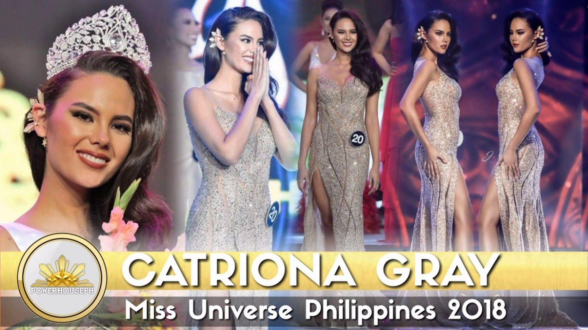 CATRIONA GRAY.. Miss Universe Philippines 2018