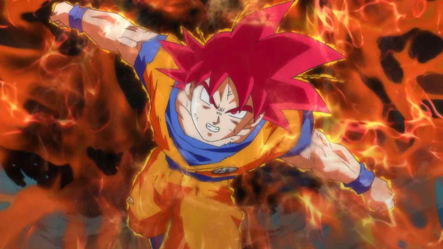 Best Free Goku Super Saiyan God Wallpaper