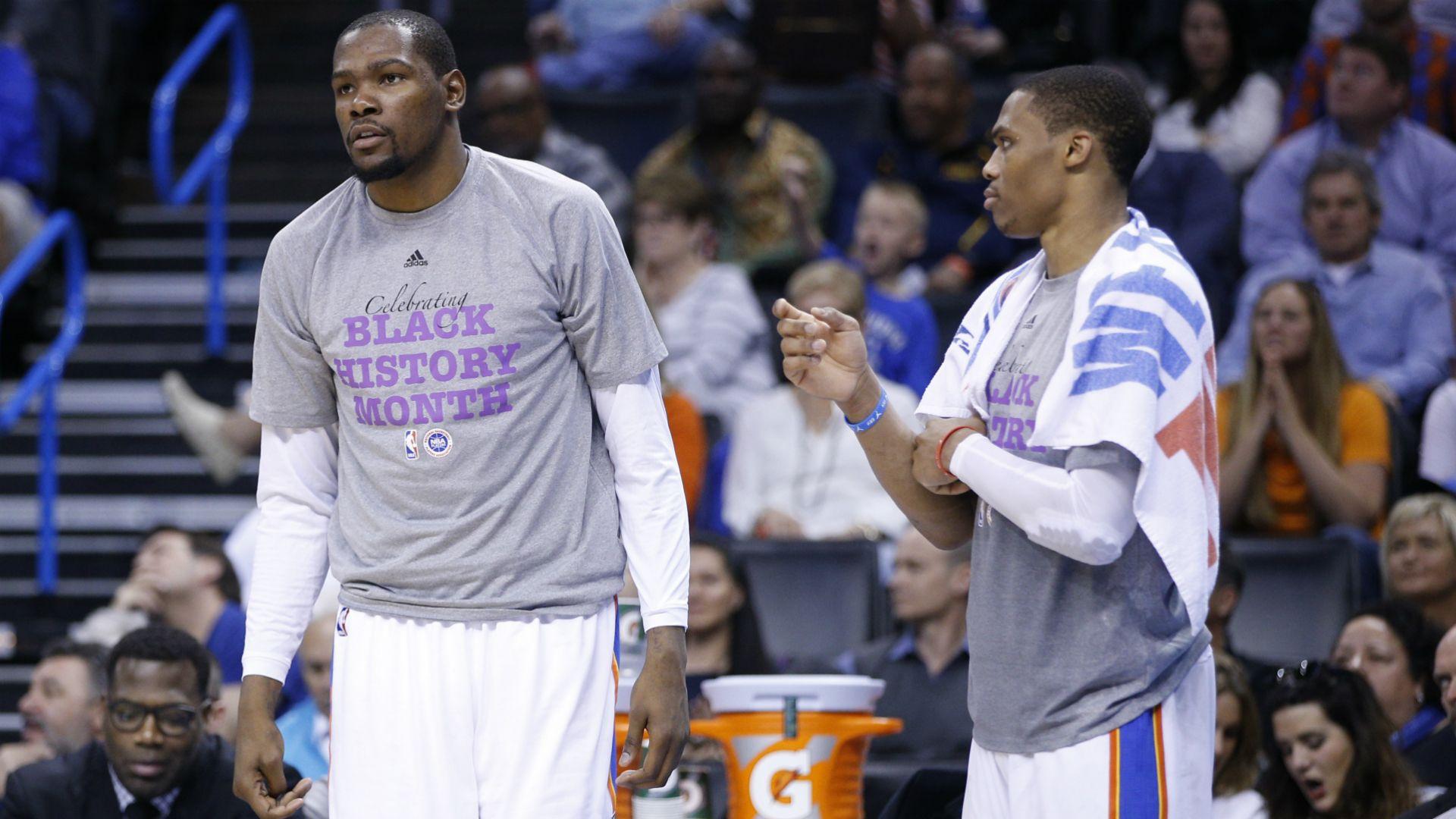 It's complicated: Kevin Durant says he, Russell Westbrook still