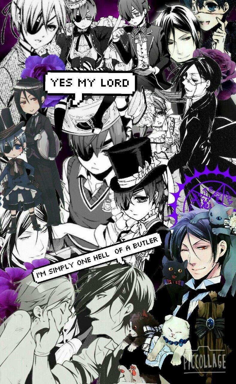 anime collage. Black butler. Black butler