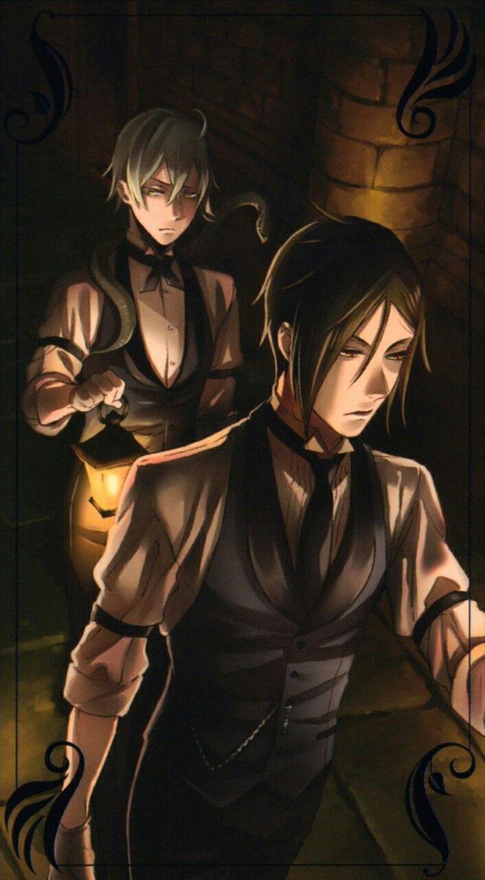 Snake y Sebastian Michaelis. One Hell Of A Butler