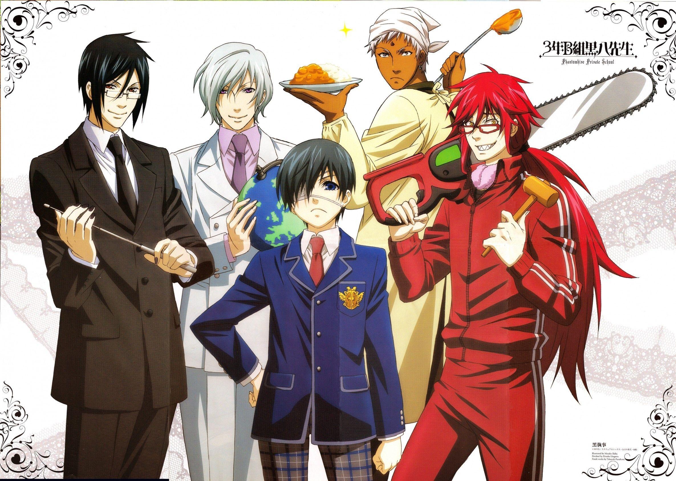 Kuroshitsuji image Black butler HD wallpaper and background photo