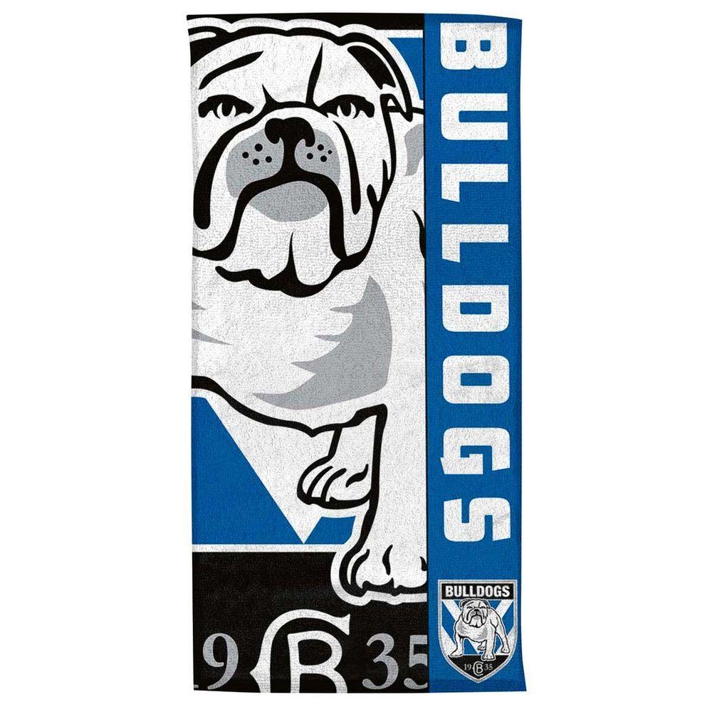 Canterbury Bankstown Bulldogs Beach Towel