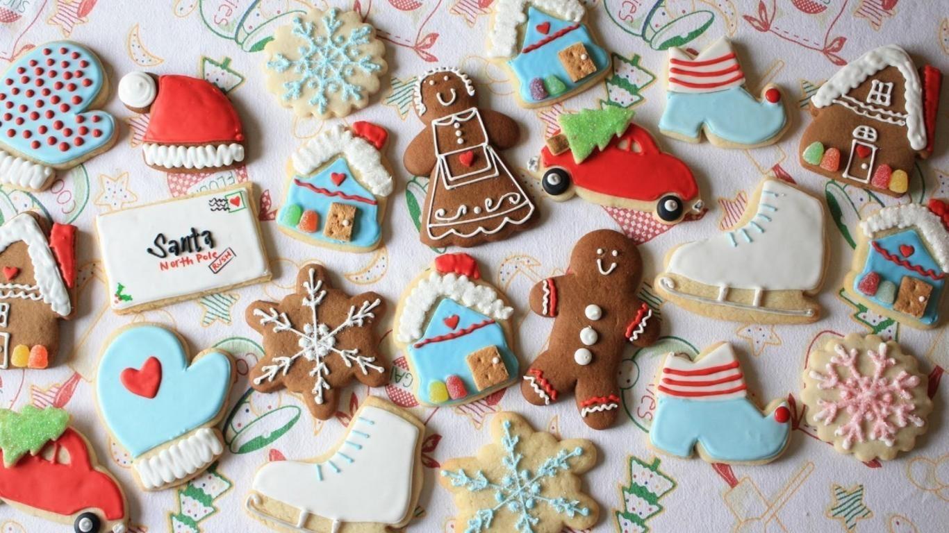 Christmas Cookies Wallpaper. Picture. Christmas