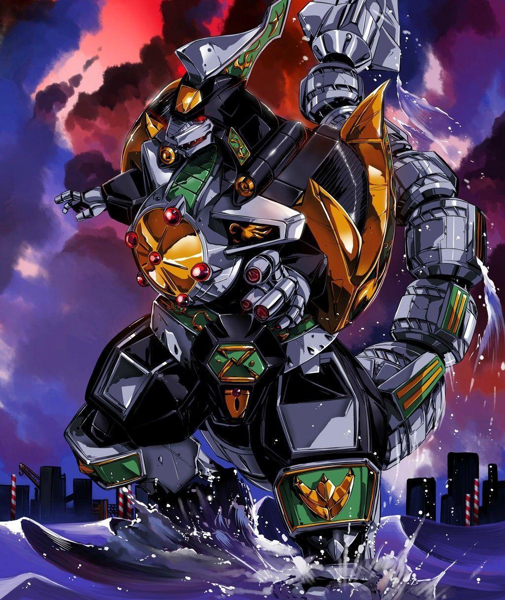 dragonzord art - Google Search | Power rangers, Power rangers art, Green  ranger