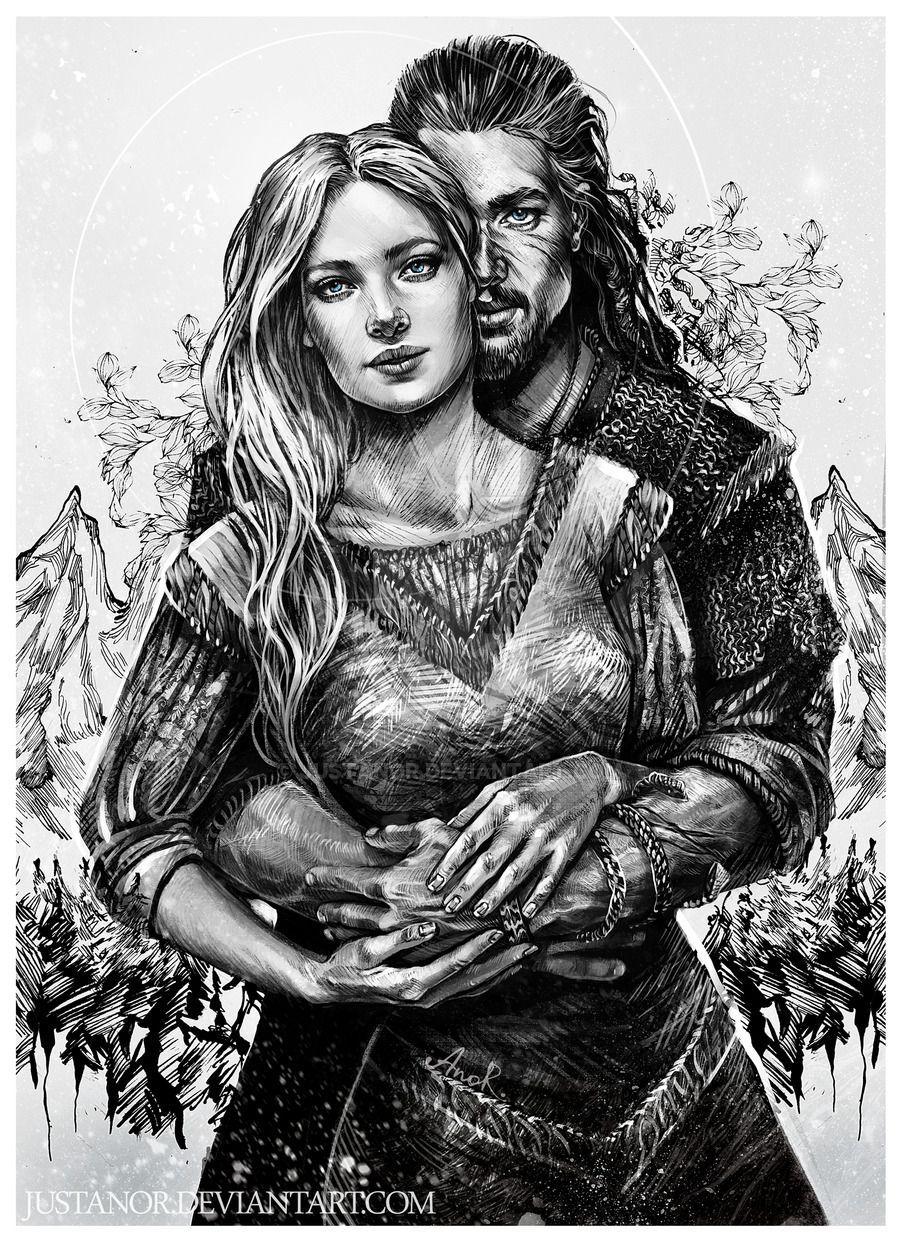 Uhtred and Aethelflaed by JustAnoR Characters belongs to The Last