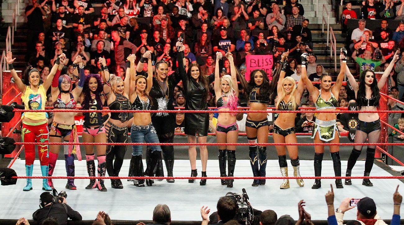 WWE Women's Royal Rumble 2018; Charlotte Flair, Alexa Bliss, Sasha