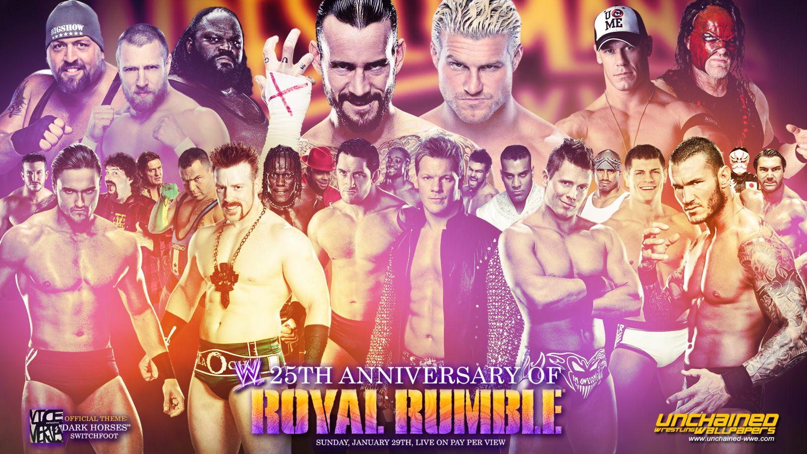 WWE Bilder WWE Royal Rumble 2012 HD Hintergrund and background Fotos