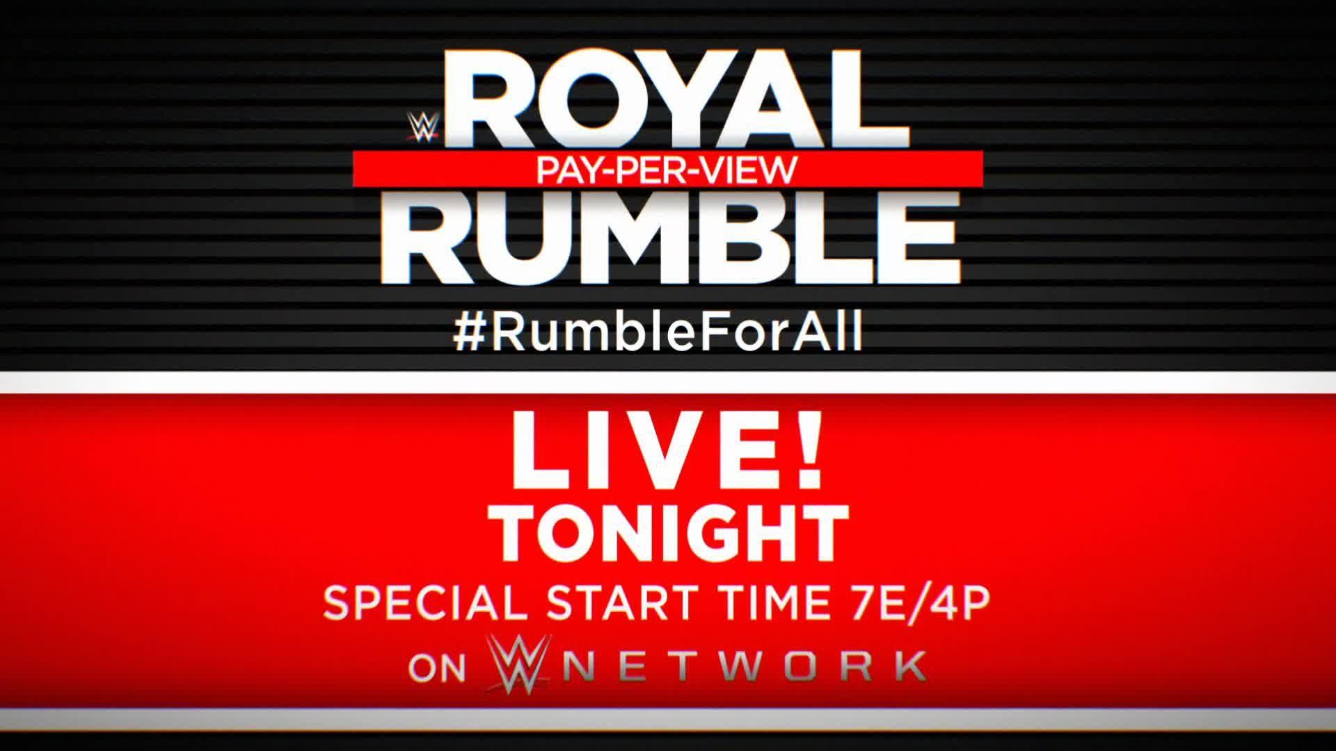 Don't Miss The Men's And First Ever Women's Royal Rumble Matches