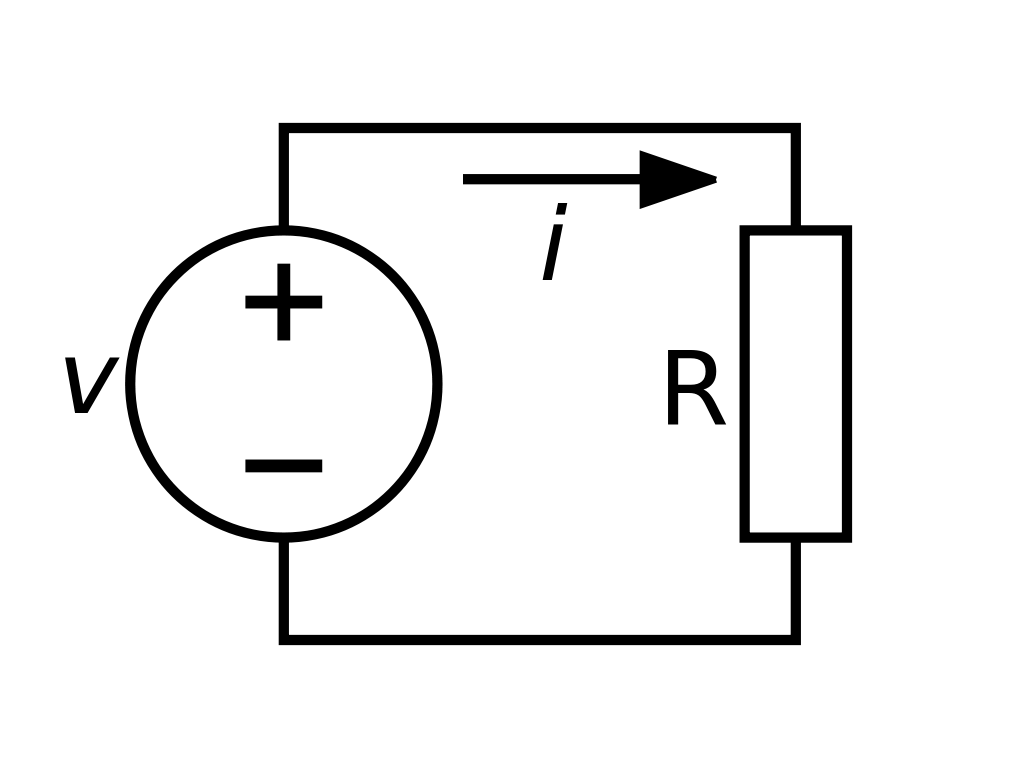 Ohm's Law with Voltage source.svg